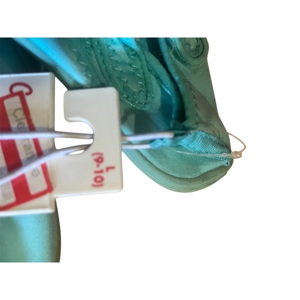 Cat & Jack Water Shoes Swim Socks Unisex Kids Youth L 9-10 Turquoise Aqua